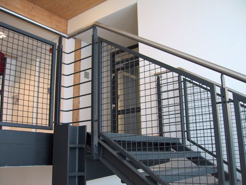 Treppe Detail Austritt - minimalistisches Interieur